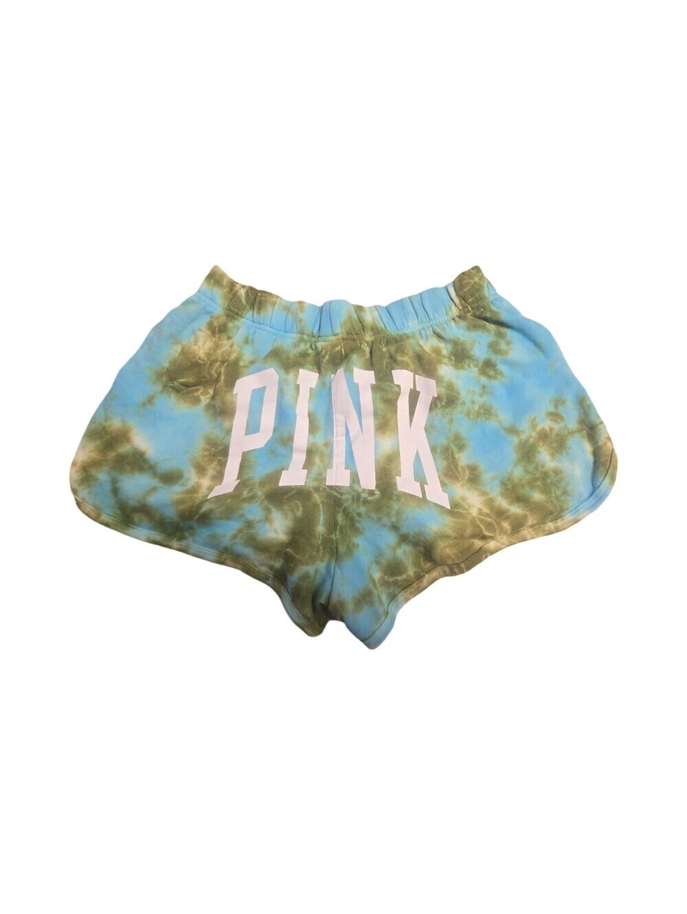 PINK Victoria's Secret Tie-Dye Athletic Shorts Athlesiure Feminine Summer Cubes